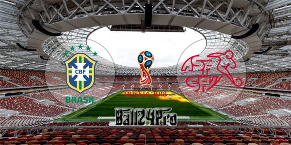 ดูบอลย้อนหลัง ฟุตบอลโลก 2018 บราซิล vs สวิตเซอร์แลนด์ 17-6-2018