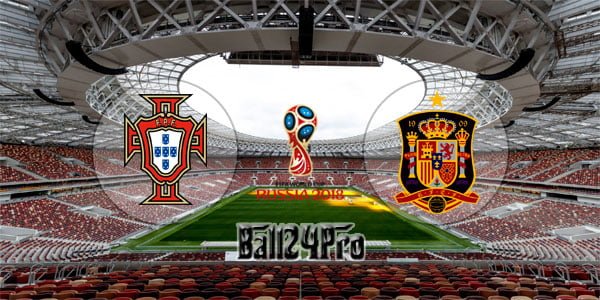 ดูบอลย้อนหลัง ฟุตบอลโลก 2018 โปรตุเกส vs สเปน 15-6-2018